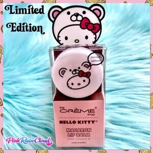Crème Shop X Sanrio White Chocolate Limited Edition Hello Kitty Macaron Lip Balm